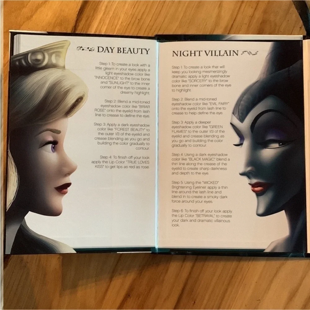 ELF Disney Good vs. Evil Let the Drama Begin beauty book / makeup set New